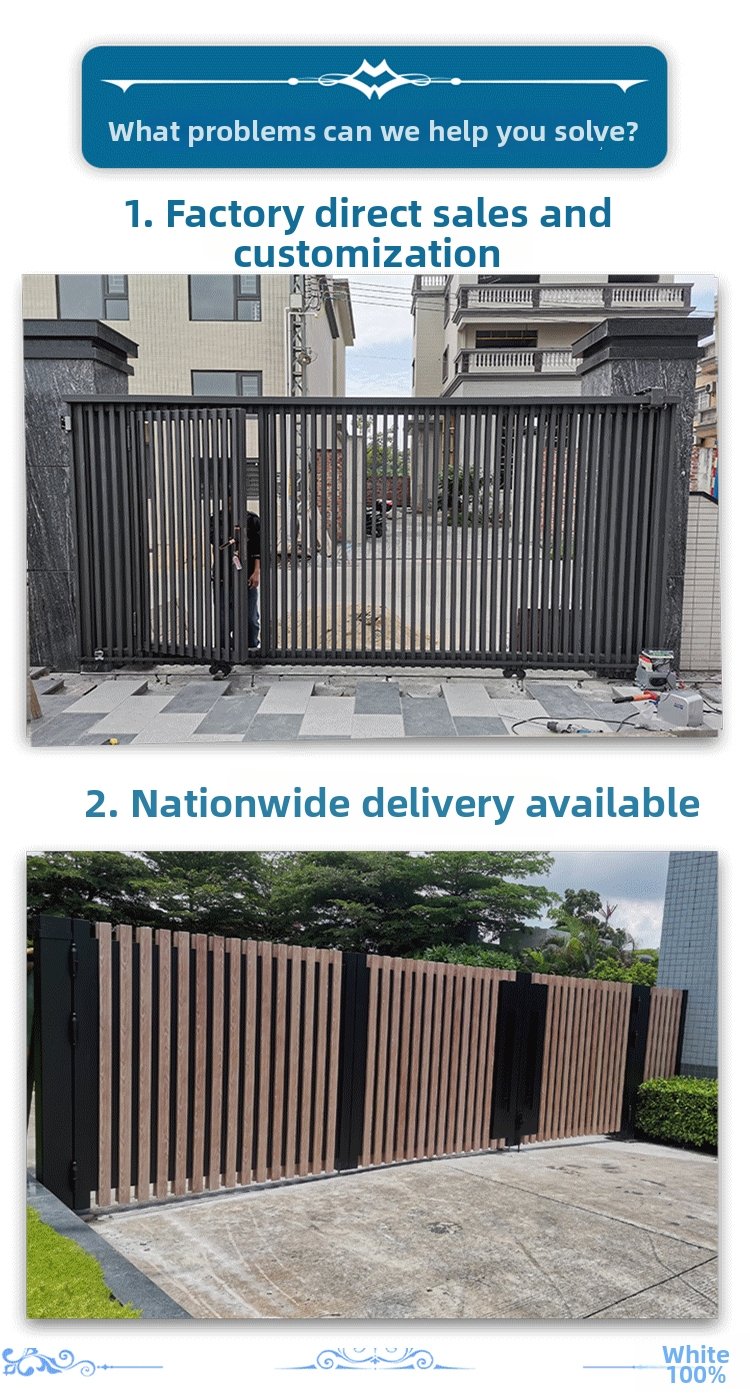 Aluminum Villa Gate