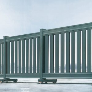 Custom Automatic Telescopic Gate Manufacturer Fencing Telescopic Section Door Straight Gate